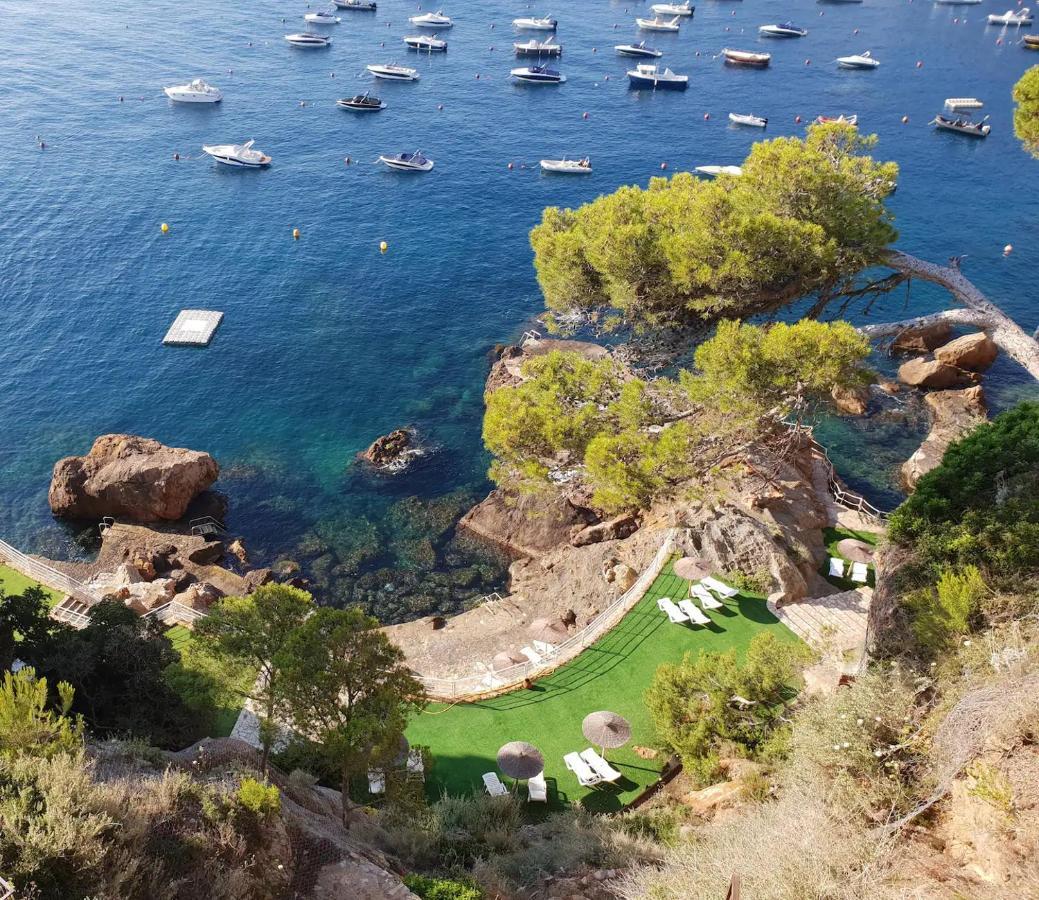 Cap Sa Sal Begur Primera Linea De Mar Con Terraza Eksteriør billede