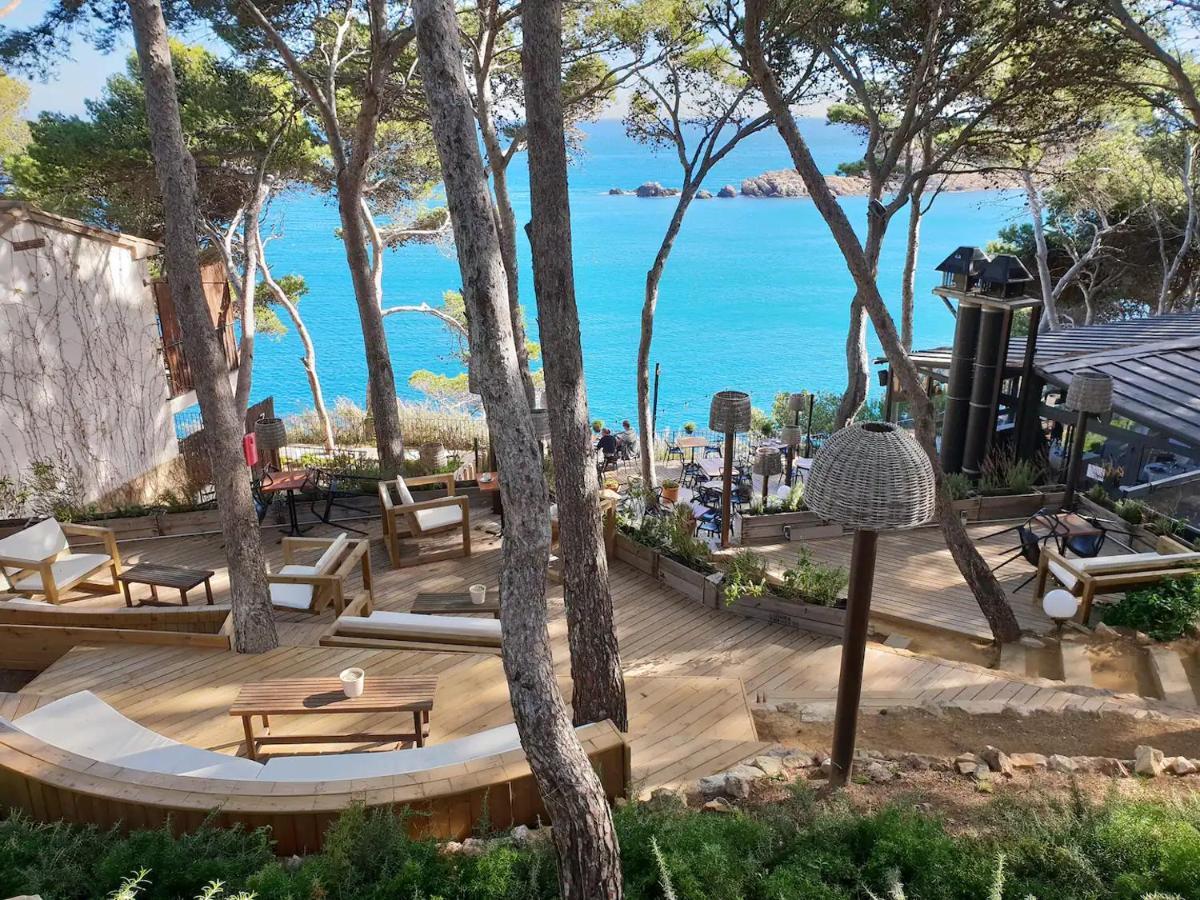 Cap Sa Sal Begur Primera Linea De Mar Con Terraza Eksteriør billede