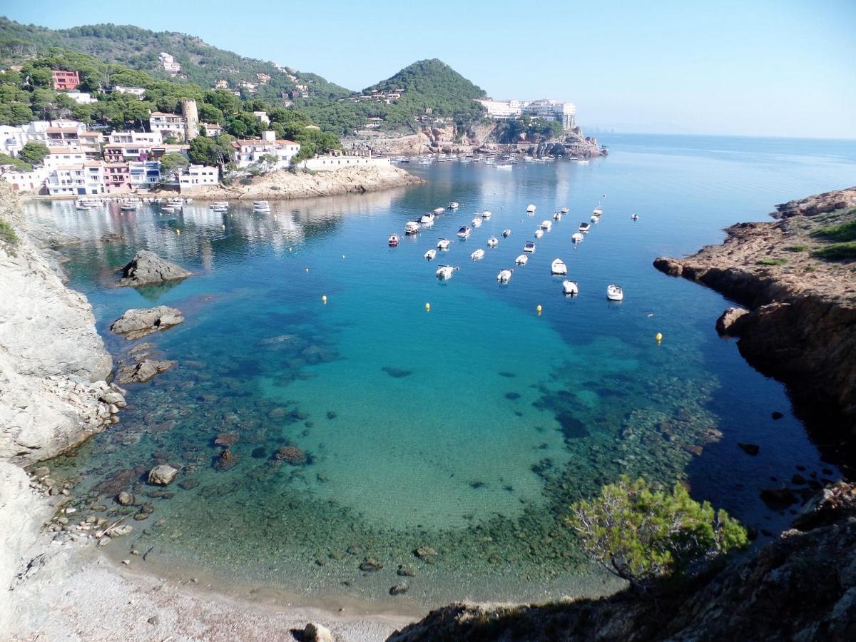 Cap Sa Sal Begur Primera Linea De Mar Con Terraza Eksteriør billede