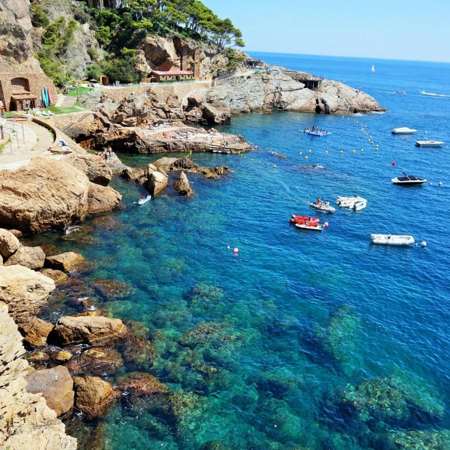 Cap Sa Sal Begur Primera Linea De Mar Con Terraza Eksteriør billede