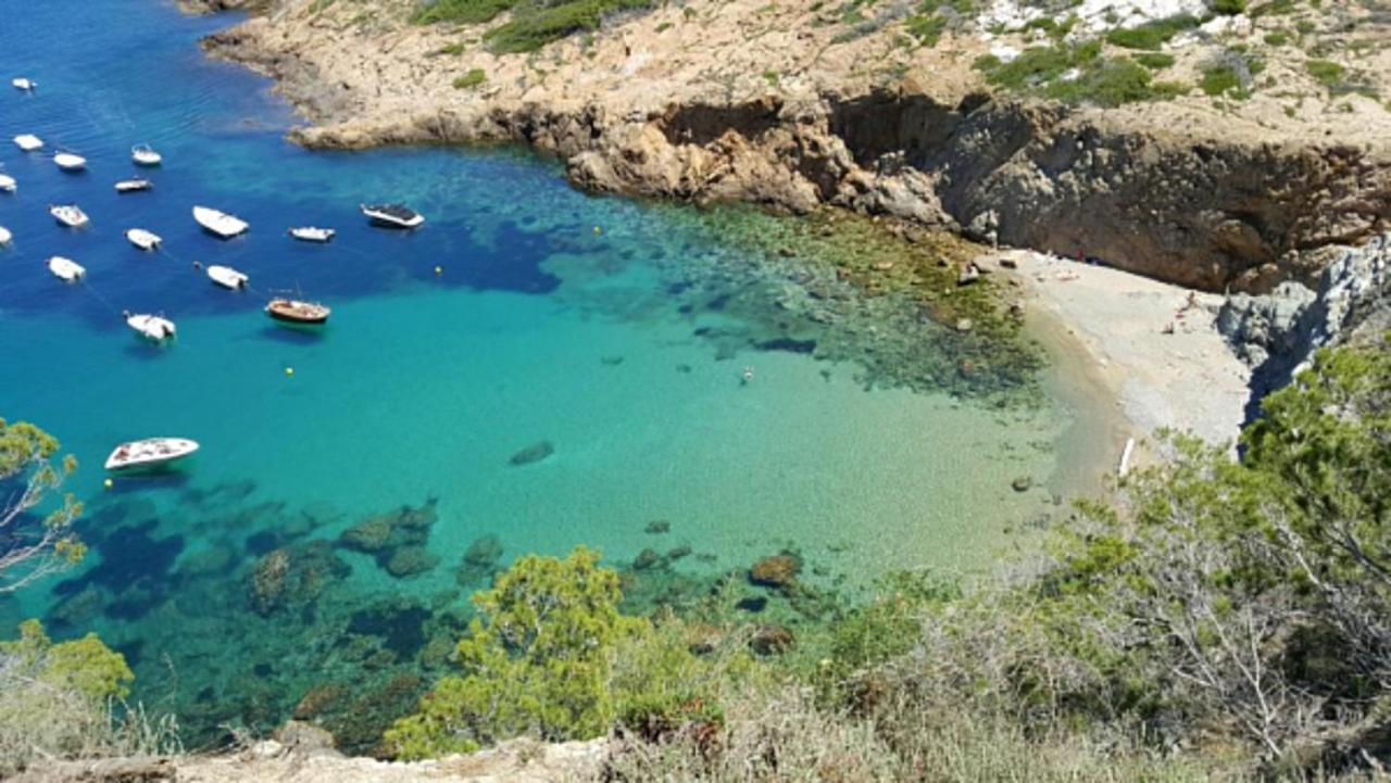 Cap Sa Sal Begur Primera Linea De Mar Con Terraza Eksteriør billede