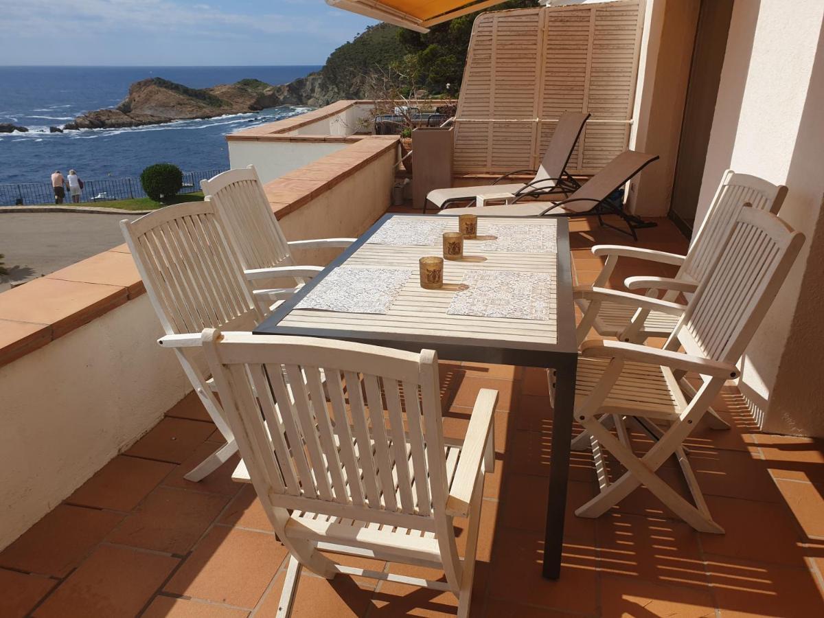 Cap Sa Sal Begur Primera Linea De Mar Con Terraza Eksteriør billede