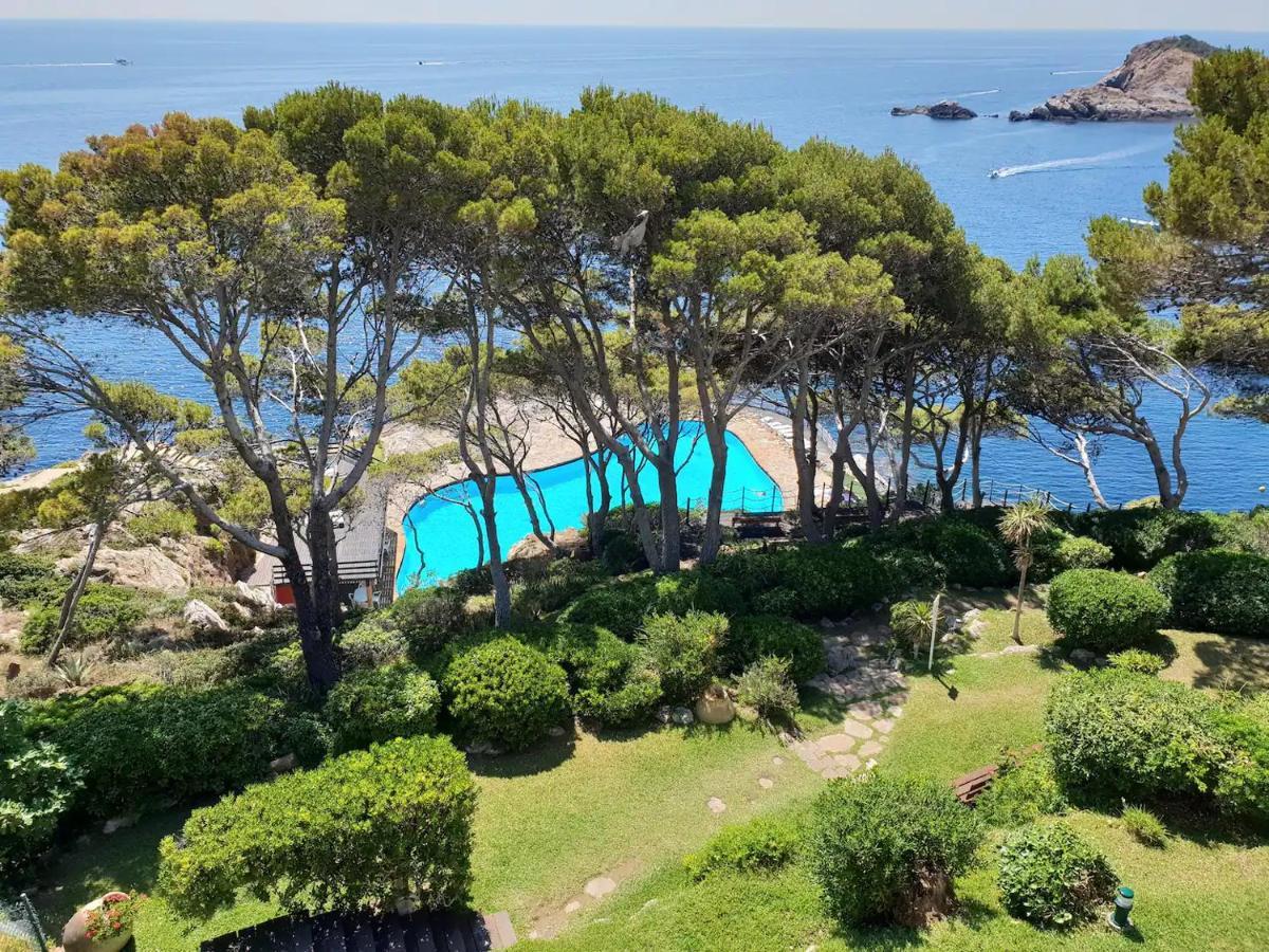 Cap Sa Sal Begur Primera Linea De Mar Con Terraza Eksteriør billede