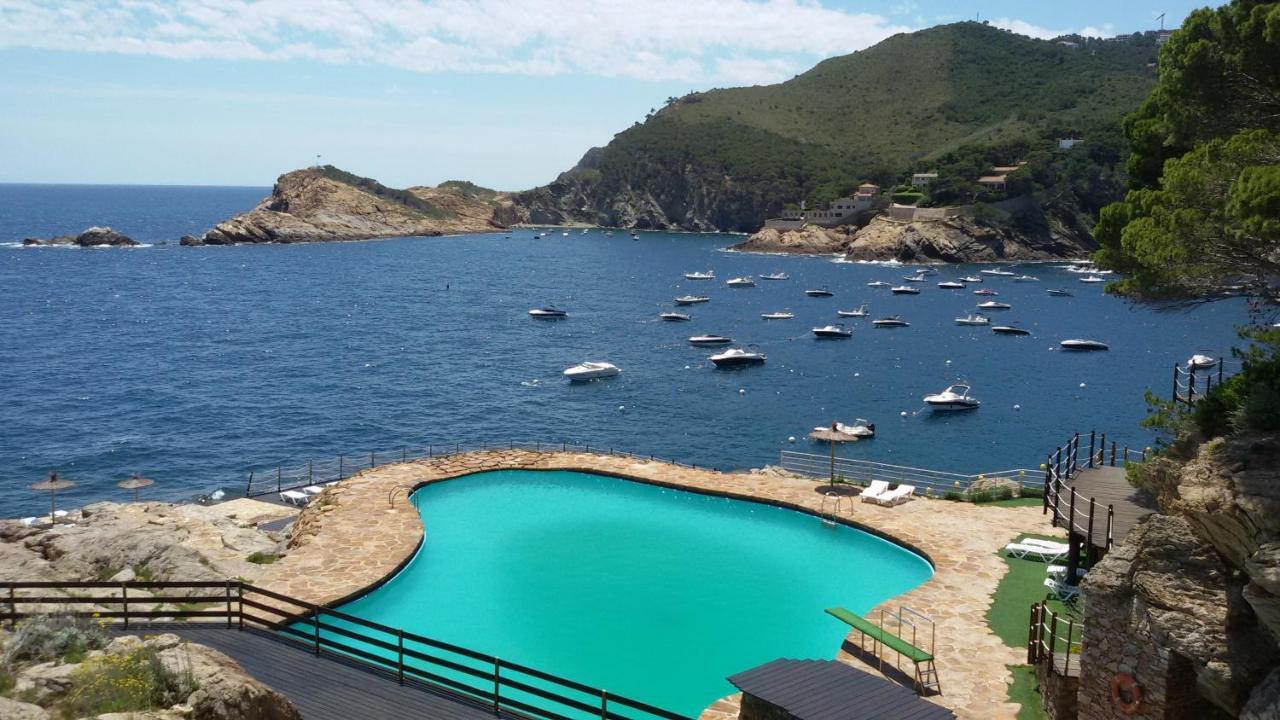 Cap Sa Sal Begur Primera Linea De Mar Con Terraza Eksteriør billede