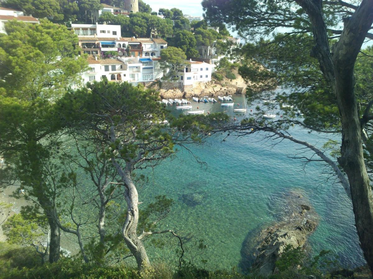 Cap Sa Sal Begur Primera Linea De Mar Con Terraza Eksteriør billede